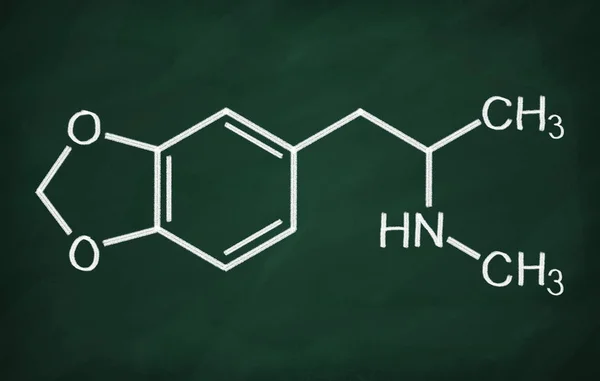 Modello strutturale di MDMA (estasi ) — Foto Stock