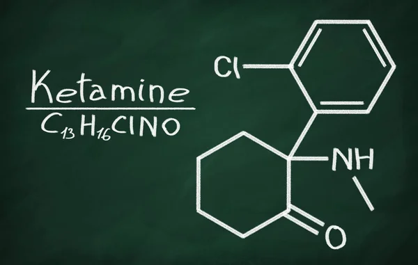 Structurele model van Ketamine — Stockfoto