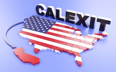 Amerika Birleşik Devletleri terk için California çağırıyor
