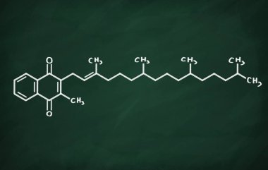 K vitamini yapısal modeli