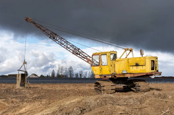 Der alte Bagger — Stockfoto