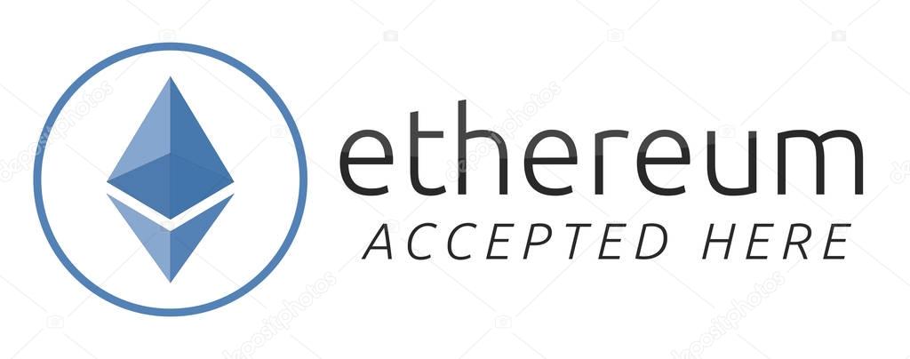 We accept ethereum