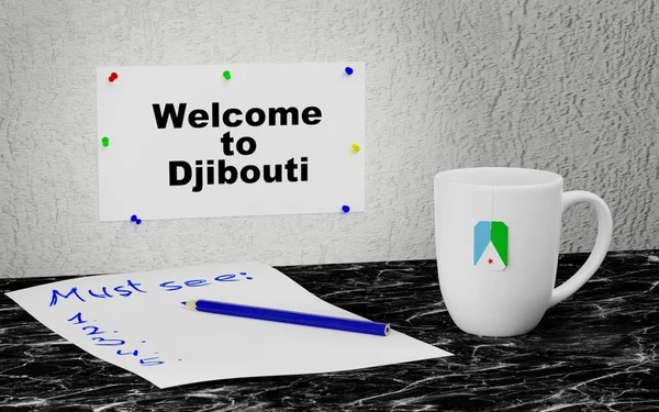 Bienvenue à Djibouti — Photo