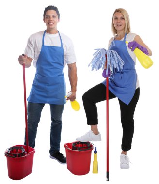 Temizlikçi kadın kişi hizmet temiz kadın adam iş işgal fu