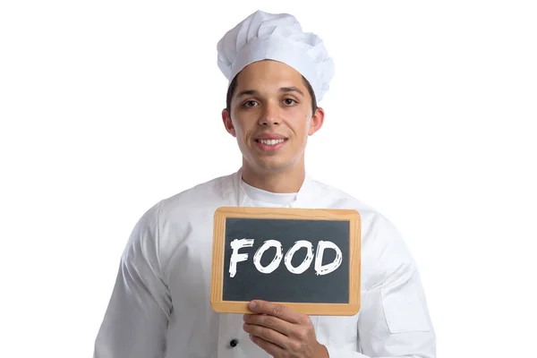 Mat äter äta lunch middag restaurang laga isolerade — Stockfoto