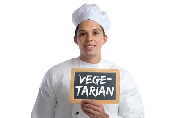 Vegetarisches Essen Koch Kochen gesunde Ernährung Gemüse Bord sig — Stockfoto