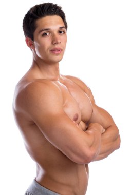 Adam kas vücut geliştirmeci vücut geliştirme güçlü kas fitness ISO