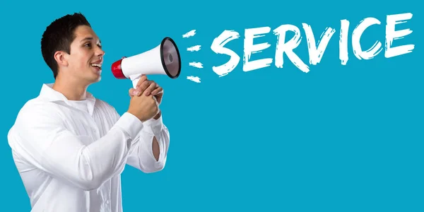 Customer service support help assistance contact business concep — Stock Photo, Image