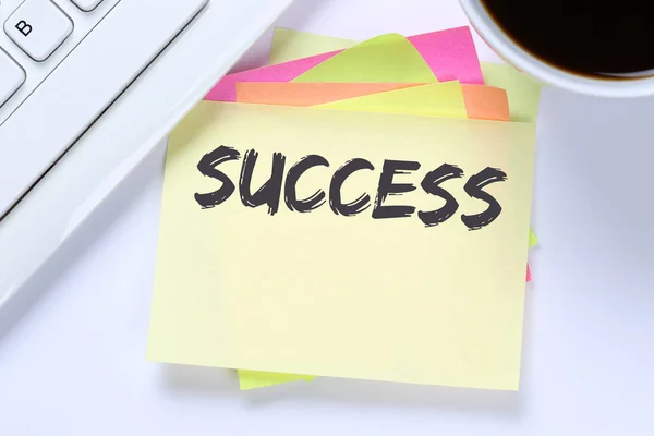 Succes succesvolle carrière zakelijke leiderschap Bureau — Stockfoto