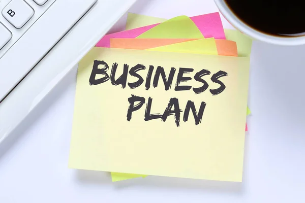 Análisis de planes de negocio estrategia concepto de éxito empresa escritorio —  Fotos de Stock