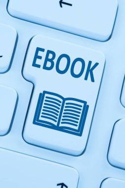 Internet üzerinde bilgisayar okuma mavi indir E-kitap Ebook sipariş