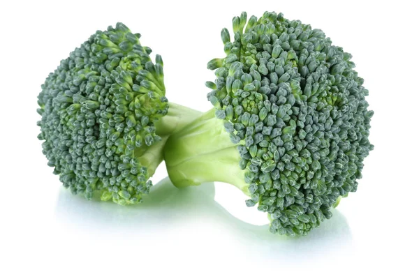 Brokolice zdravé stravování zelenina, samostatný — Stock fotografie