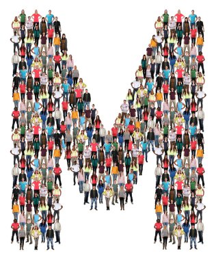 A harfi alfabe grup insan