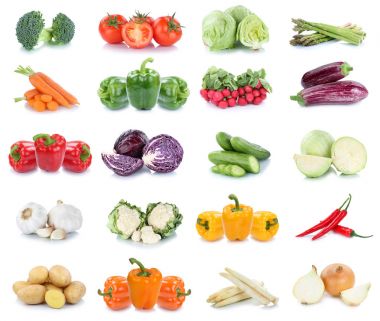 Sebze havuç domates salatalık soğan biber marul v