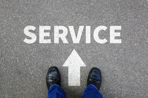 Ügyfél szolgáltatás támogat Súgó támogatás szolgáltatások kapcsolati busine — Stock Fotó