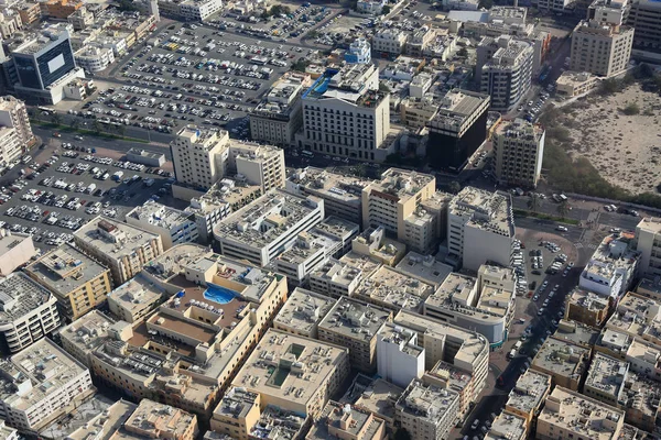 Dubai Jumeirah city aerial view photography — Stock Photo, Image