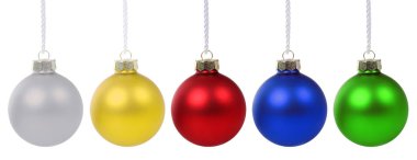 Noel topları baubles deco dekorasyon izole