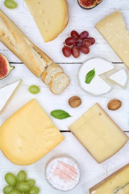 Peynir kurulu tabağı tabak İsviçre ekmek Camembert portre biçimi
