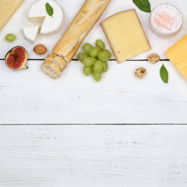 Peynir kurulu tabağı tabak İsviçre ekmek Camembert boşaltmak squar