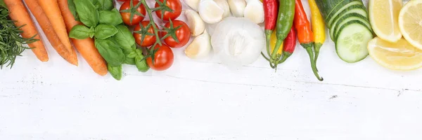 Pomodori di raccolta di verdure carote cottura ingredienti copys — Foto Stock