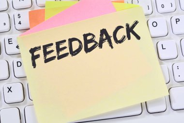 Geribildirim kişi müşteri hizmet görüş Anketi iş dergisi