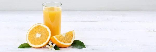 Apelsinjuice apelsiner copyspace banner frukt frukt — Stockfoto