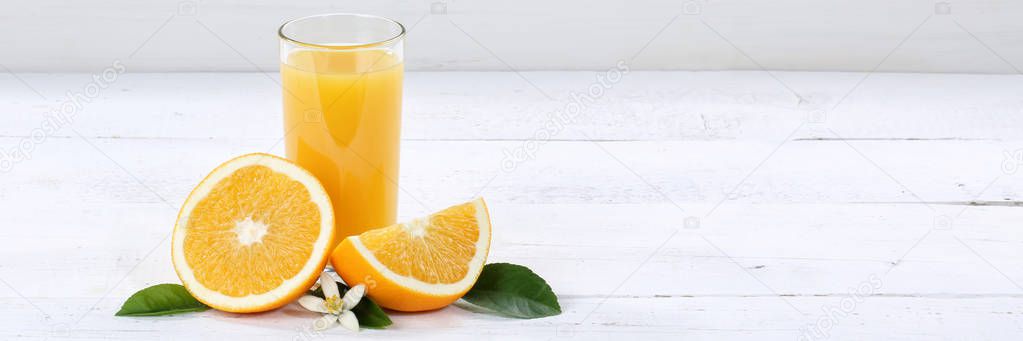 Orange juice oranges copyspace banner fruit fruits