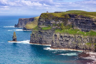 İrlanda kayalıklarla Moher seyahat manzara deniz doğa için seyahat