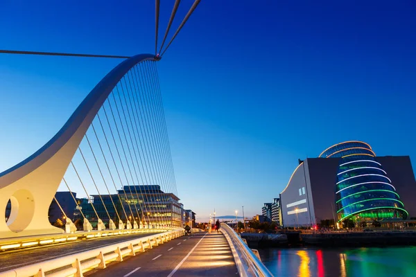 Дублин Ирландия Самуэль Беккет мост — стоковое фото