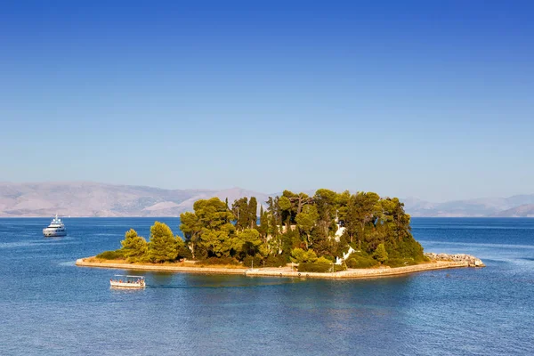 Corfou Grèce souris île de Kanoni voyage mer — Photo