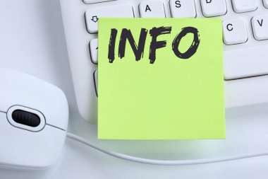 Bilgi bilgi mesaj haber duyuru anons office busin
