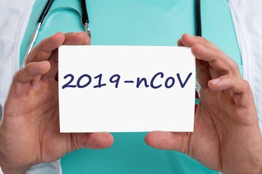 Coronavirus corona virüsü 2019-nCoV teşhis hastalığı.