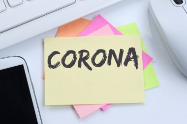 Corona Virüsü Coronavirüs Hastalığı, Doktor Hasta Hastalıkları Masası Bilgisayar Klavyesi Ataması