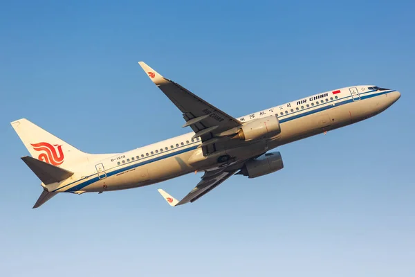 Tianjin China September 2019 Air China Boeing 737 800 Airplane — Stock Photo, Image
