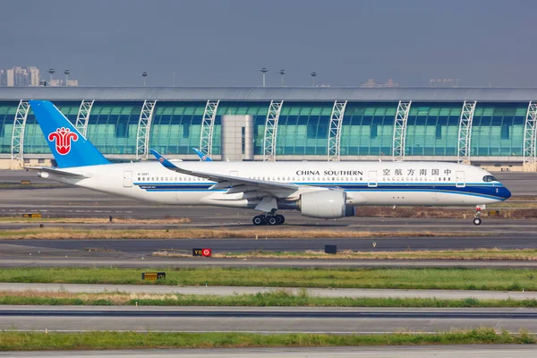 Guangzhou China September 2019 China Southern Airlines Airbus A350 900 — Stock Photo, Image