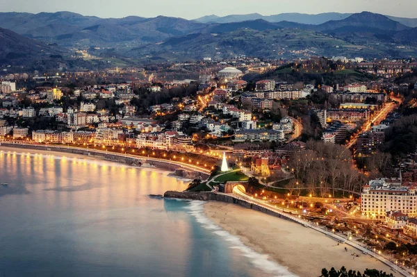 San Sebastian, Donostia, İspanya - 25 Aralık 2015