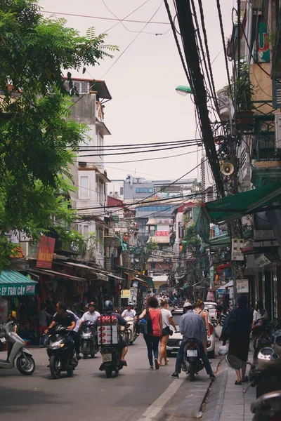 Kentsel Asya Şehrinin Manzarası — Stok fotoğraf