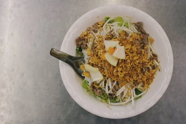 Makanan Asia Yang Lezat Terlihat Dari Dekat — Stok Foto