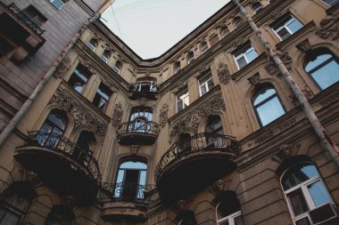 Decorative details of old house