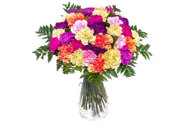 Renkli çiçeklerden oluşan güzel bir buket  