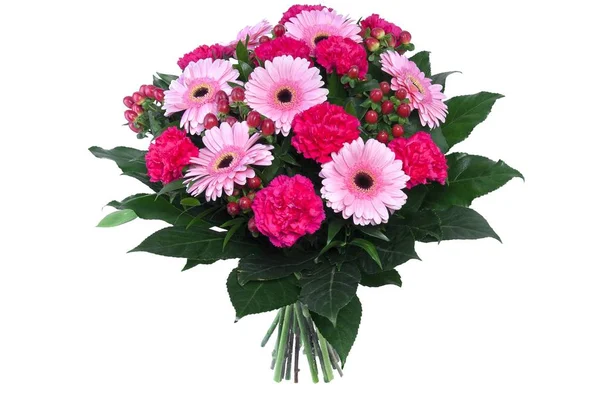Красивий букет з різнокольорових квітів — стокове фото
