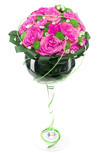 Beautiful bouquet of rosses — Stock Photo, Image