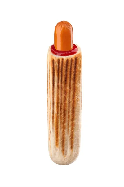 Sosisli ketçaphot dog met ketchup