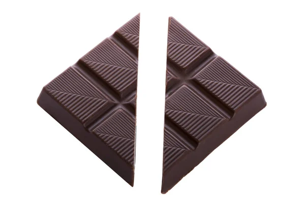 Smal stuk van chocolade — Stockfoto