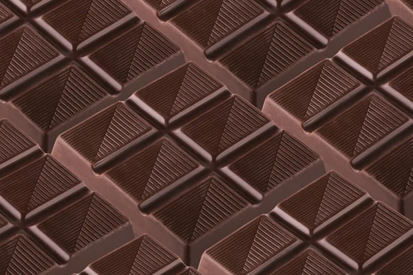 Mal pedazo de chocolate —  Fotos de Stock