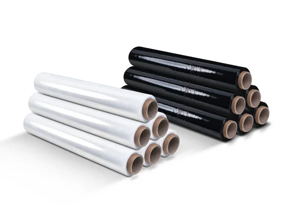 Beyaz ve siyah streç 