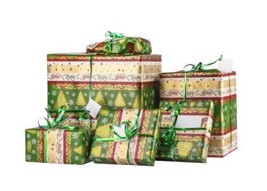 Güzel renkli Noel hediye  