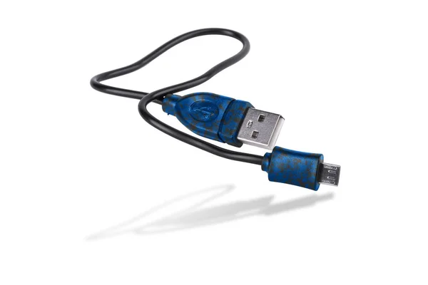 Cable USB negro —  Fotos de Stock