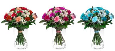 Güzel bir buket çiçek.  