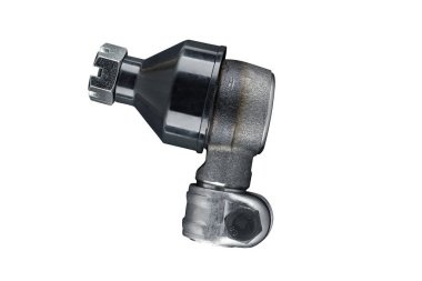 İzole edilmiş beyaz arkaplanda traktör için tasarlanmış direksiyon eklemleri